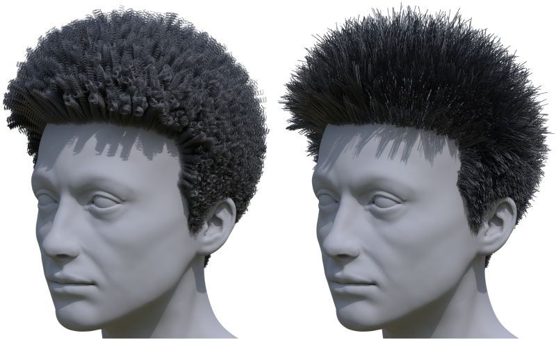 Transforming Unstructured Hair Strands into Procedural Hair Grooms